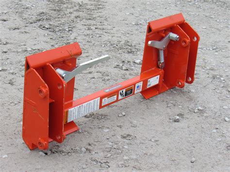 hydraulic skid steer quick attach|universal skid steer quick hitch.